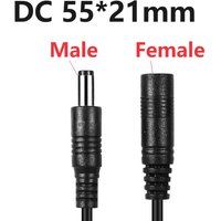 20m 10m DC 12V Connector Power Plug 5.5 X 2.1 mm DC Female Male Jack Adapter Extension Wire Cable For CCTV Camera Router Cable