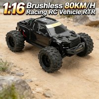 ZD Racing RC Monster Truck MT16 1/16 Scale 4WD Brushless Electric Off Road Remote Control Hobby Toy Car For Kids And Hobbyists