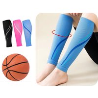 AliExpress VQWQVW 1Pair Calf Compression Sleeves for Men & Women (20-30mmhg) - Leg Compression Sleeve for Running, Cycling, Shin Splints Support