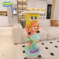 2026 Sponge Storage Rack Patrick Star Squidward Creative Home Decor Cartoon Bedside Storage Shelf Anime Merchandise Special Gift
