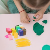 1Set Polymer Clay Modeling Clay Kit Colorful DIY Craft Supplies for Teens Adults Creative Play Handmade Sculpture Set