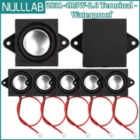 Waterproof 2831 Cavity Speaker 4Ohm 3W Rated Power with PH2.0 Terminal Enclosed Box Loudspeaker Module for DIY Audio Device