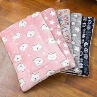 1pcThickened Comfortable Warm Small Cat Sleeping Cushion Skin-friendly Cute Winter Medium Dog Sofa Mat for Puppy Bed Accessories