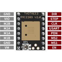 3D Printer TMC2209 V2.0 Upgraded Version 42 Stepper Motor Driver For Reprap Ramps1.4 MKS Prusa I3 Ender-3 Pro