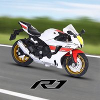 1:18 GSX 1000R CBR1000 Hayabusa R1 Alloy Motorcycle Model Collection Metal Toy Embellishment Simulation Motorcycle Boy Gift