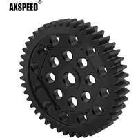 AXSPEED Steel 0.8M 39T Spur Gear 45T Main Gears for TRX4 TRX6 1/10 RC Crawler Car Spare Parts