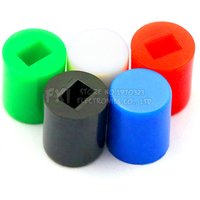 20PCS For 5.8*5.8/7*7/8*8/8.5*8.5mm Cylindrical cap Self Locking Push Tactile Power Micro Switch Kit 6 Pin Button Switches