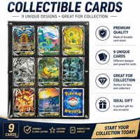 8Pcs/set Anime PTCG Collection Cards Mewtwo Arceus Giratina Palkia Dialga Embossed Texture Flash Cards Trainers English Card