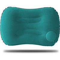 Camping Flocking Inflatable Square Pillow Multifunctional Outdoor Portable LIghtweight For Neck And Lumbar Support Cushion Back