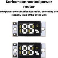 1/2/3/4S Lithium Battery Power Meter Display Module Series connected Battery Percentage Capacity Monitor Indicator Board