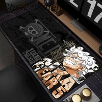 New ONE PIECE 5th Gear Luffy Mouse Pad Oversize Animation Dormitory Computer Rubber Desk Non-slip and Dirt-resistant Table Mat