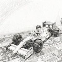 McLaren MP4 F1 Theme Collection Bricks Construction Toy for Hobbyists Holiday Gift Office Display