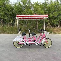 Outdoor Travel Multi-person Sightseeing Bike Sightseeing Vehicle for Sale