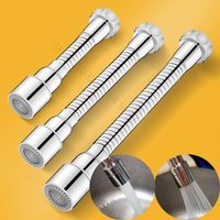 1080° Stainless Steel Universal Rotation Faucet Sprayer Head for Kitchen Washbasin Extension Faucet Bubbler Tap Splash Nozzle