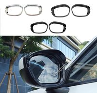 Side Rearview Mirror Eyebrow Cover Trim ABS Plastic Car Accessories Exterior Decoration For Honda Civic 11th Gen 2022 2023 2024