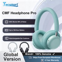 Global Version Cmf Headphone Pro up to 100-Hour Battery Life Anc Blocks up to 99% of Noise Interchangeable Ear Cushions