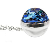 Hot Sales Game Cookie Run Kingdom Ancient Beast Shadow Milk Cookie 20mm Ball Keychain Handmade Alloy Accessories Fans Gift
