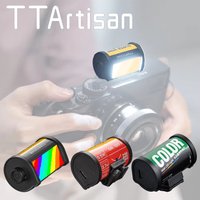 TTArtisan Video Light LED / RGB Fill Light Magnetic Mount Reteo Film Style Super Mini LED Light 3000/4500/6000K 0.5W 300mAh TT