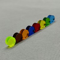 Break Jump Tip 14mm Muti Colour Clear Plastics Wholesale Pool Jump Cue Break & Jump cue tip Snooker & Billiard Accessories