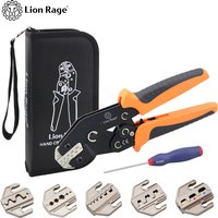 SN-68B 5 Jaws Crimping Tool Set for Dupont JST MOLEX Terminals Pre/No Insulated Ferrules Butt Connectors Solar Coax Connectors