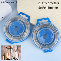 【A6L】【AS】Stainless Steel Wire 25/50 Ft Roll Air Craft Grade Locking Safety Wire Motorcycle Repair Parts