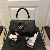 Women's Vintage Crossbody Bag with Adjustable Shoulder Strap - Small Square Shape for Casual & Formal Occasions