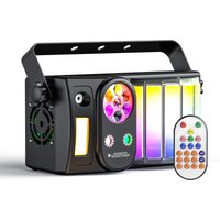Datewink 40W LED Bee's Eye 5-in-1 Strobe Stage Lights Effect Dj Disco Light Pattern Projector Lighting For Party Wedding Karaoke