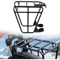 Mountain Bike Front Rack For 26 27.5 29 Inch Bicycle Front Shelf Carrier V Disc Brake For-Universal Bag Hangers Aluminum Alloy
