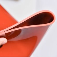 Silicone Rubber Sheet Red Black Translucent Plate Mat High Temperature Resistance 1mm 2mm 3mm 4mm 5mm 500x500mm Silicone Rubber