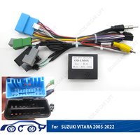 Car Radio Wiring For SWIFT Super GRAND VITARA WAGON R EVERY Cable 16Pin Harness Adapter With CANBUS Box Plug Android navigation