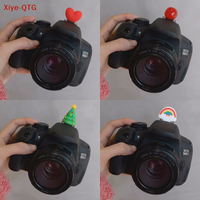 NEW 1PC SLR Camera Protection Cover For 200d xt30 xt4 5 Cute Love Cloud Dustproof Hot Shoe Cap