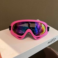 Girls' ski glasses Anti-fog children's ski Goggles Windproof sandproof ski glasses pink