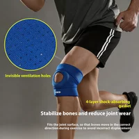 1pc Knee Support Patella Brace,Adjustable Knee Support Functional with Open Patella Design for Knee Pain, Arthritis, Sports