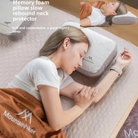 Mountainhiker Upgrade Self Inflating Sponge Pillow Soft, Quiet, Washable, Perfect Essential for Outdoor Adventures and Camping
