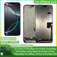 INCELL 16 Pro Max For iPhone 12 LCD 12Pro Display 13ProMax Screen Face ID Touch 15 14 Plus 13 MINI Display 15 Pro Max 16 16Pro