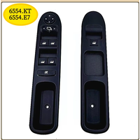 6554.KT 6554.E7 Power Window Master Control Switch Electric Left Front Auto Door Switch For Peugeot 307 Car Accessories 6554KT