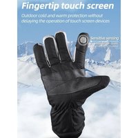 AliExpress WRELS Winter Warm Snow Gloves Waterproof Ski Gloves Thermal Touch Screen Gloves Sport Cycling Gloves Outdoor Warm Motorcycle Gloves