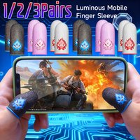 1/2/3 Pairs of Premium Finger Covers for PUBG Mobile - Breathable Thumb Gloves for Enhanced Gaming Control Game accessories