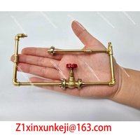 Steam Train Model, Boiler Pipe, Pure Copper, Casting, Pipeline, Tee, Elbow To Wire, Pipe Fittings