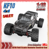 New Stock Kf10 1:10 Full Scale Remote Control Car Off-Road Climbing Race Car Rc Simulation Alloy Model Custom Children Toys Gift