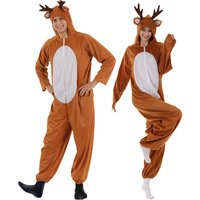 2024 Halloween Deer UnionSet Party Stage Props for Women and Men