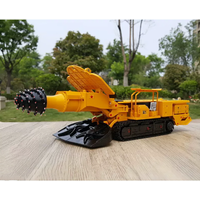 Diecast 1:35 Scale Alloy Heavy Industry Hard Rock Tunnel Boring Machine Cars Model Adult Classics Toys Gifts Souvenir Display