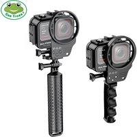 Seafrogs SF15005 60m Aluminum Waterproof Housing for Insta 360 ace pro 2 with Filter Frame & Handle