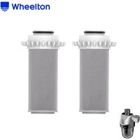 Wheelton SUS316L Edelstahlgewebe WHT-P003 Ersatz verhindert Kalkstein, Hartwasserfilter, Verunreinigungen, weiches Wasser, 2 Stück