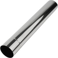 Stainless Steel Chimney Straight Exhaust Pipe Portable Chimney Pipe Hot Tent Stove Outdoor Woodstove Accessories Winter Heater