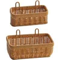 Mir de rangement de cuisine tissé, conteneur simple, multifonctionnel, décoration d'intérieur