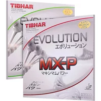 Tibhar-Evolution EL-P Table Tennis Rubber, Professional Non-Toxic Pimples-in Ping Pong Rubber for Quick Attack