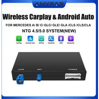 Wireless CarPlay Android Auto for NTG4.5 NTG5.0 Mercedes Benz A B C E Class GLA CLA CLE W205 W176 W204 W246 W167