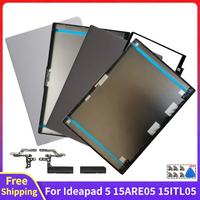 For Ideapad 5 15ITL05 15ARE05 15IIL05 15ALC05 New Replace Rear Lid Top Case LCD Back Cover Screen Front Bezel Hinges Grey Silver