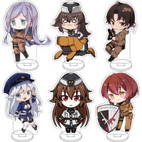 Anime 86: Eighty-Six Vladilena Mirize Nouzen Gunslinger Friederike Rosenfeldt Cos 10CM Acrylic Figure Stand Cute Ornaments Gifts